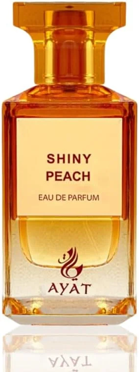 عطر ادو پرفیوم Shiny Peach از AYAT PERFUMES – سری Fancy | عطر 80 میلی لیتری униsex – رایحه میوه ای، ادویه ای و چوبی – عطری درخشان و لوکس برای مردان و زنان