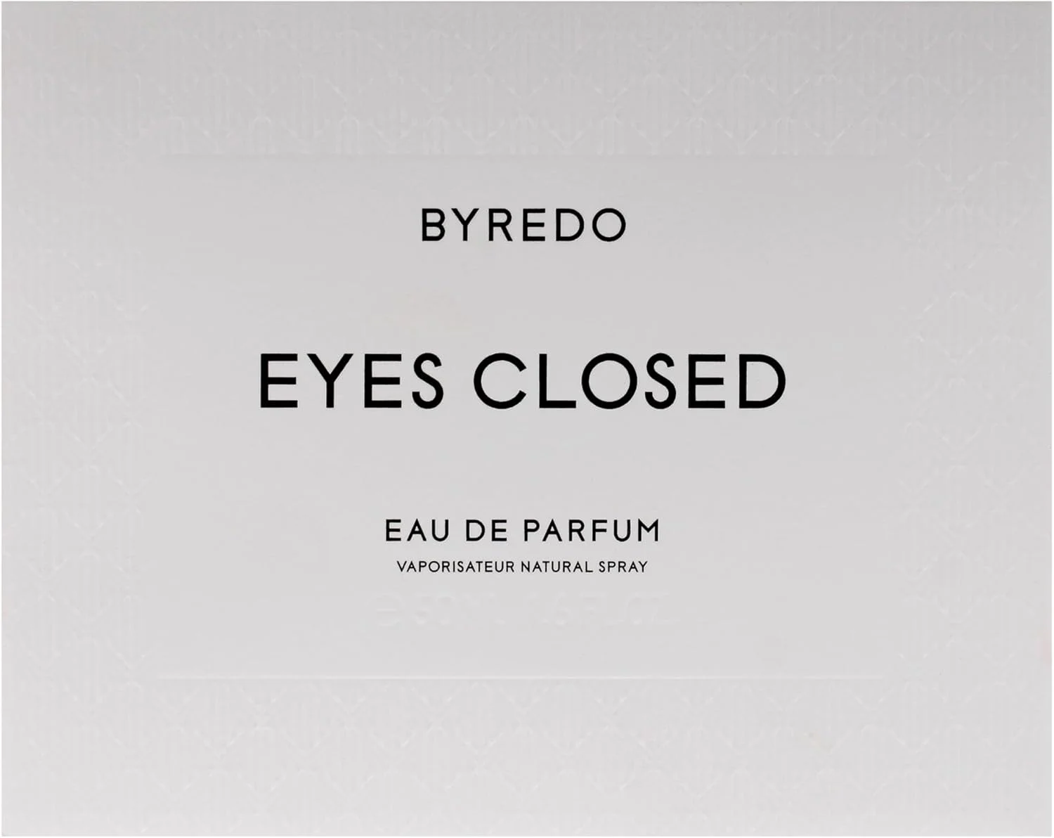 ادو پرفیوم بایردو Eyes Closed زنانه/مردانه 50 میلی لیتر