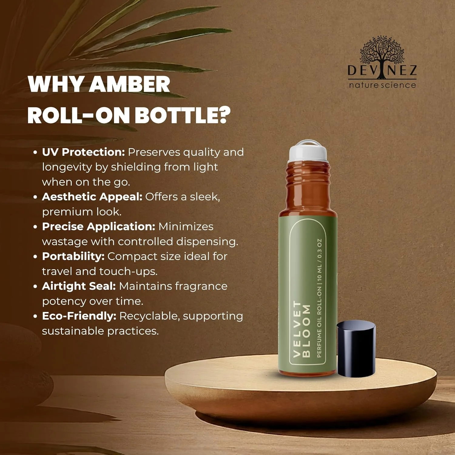 عطر رولی ولوت بلوم دِوینِز - رایحه هلو، رز و عنبر برای بانوان - بدون الکل و ماندگاری طولانی (دارای گواهی IFRA) 10 میلی لیتر عطر رولی ولوت بلوم دِوینِز - رایحه هلو، رز و عنبر برای بانوان - بدون الکل و ماندگاری طولانی (دارای گواهی IFRA) 10 میلی لیتر