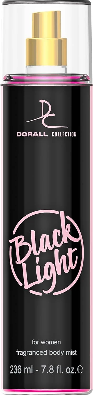 اسپری خوشبو کننده بدن زنانه دورال کالکشن بلک لایت، ماندگاری طولانی و طراوت برای استفاده روزمره 236 میلی لیتر