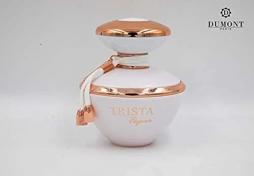 دومونت TRISTA ELEGANCE - ادو پرفیوم - 100 میلی لیتر - عطر رمانتیک برای زنان و دختران - رایحه گلی، میوه ای، زنانه و مشک - اسپری بدن و عطر ماندگار - برای او