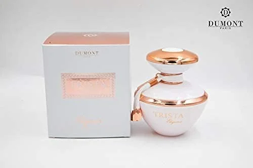 دومونت TRISTA ELEGANCE - ادو پرفیوم - 100 میلی لیتر - عطر رمانتیک برای زنان و دختران - رایحه گلی، میوه ای، زنانه و مشک - اسپری بدن و عطر ماندگار - برای او