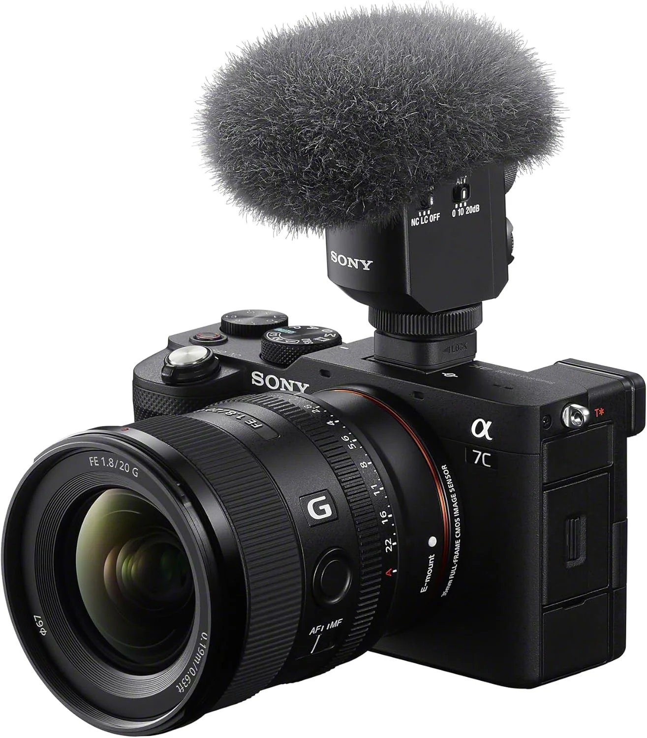 میکروفون شاتگان دیجیتال کامپکت سونی ECM-M1 – 8 حالت صوتی، فناوری Beamforming، برای ولاگ و تولید ویدیو