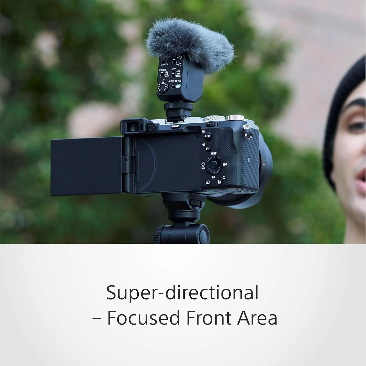 میکروفون شات گان سونی ECM-B10 (کوچک، بی سیم، بدون نیاز به باتری)