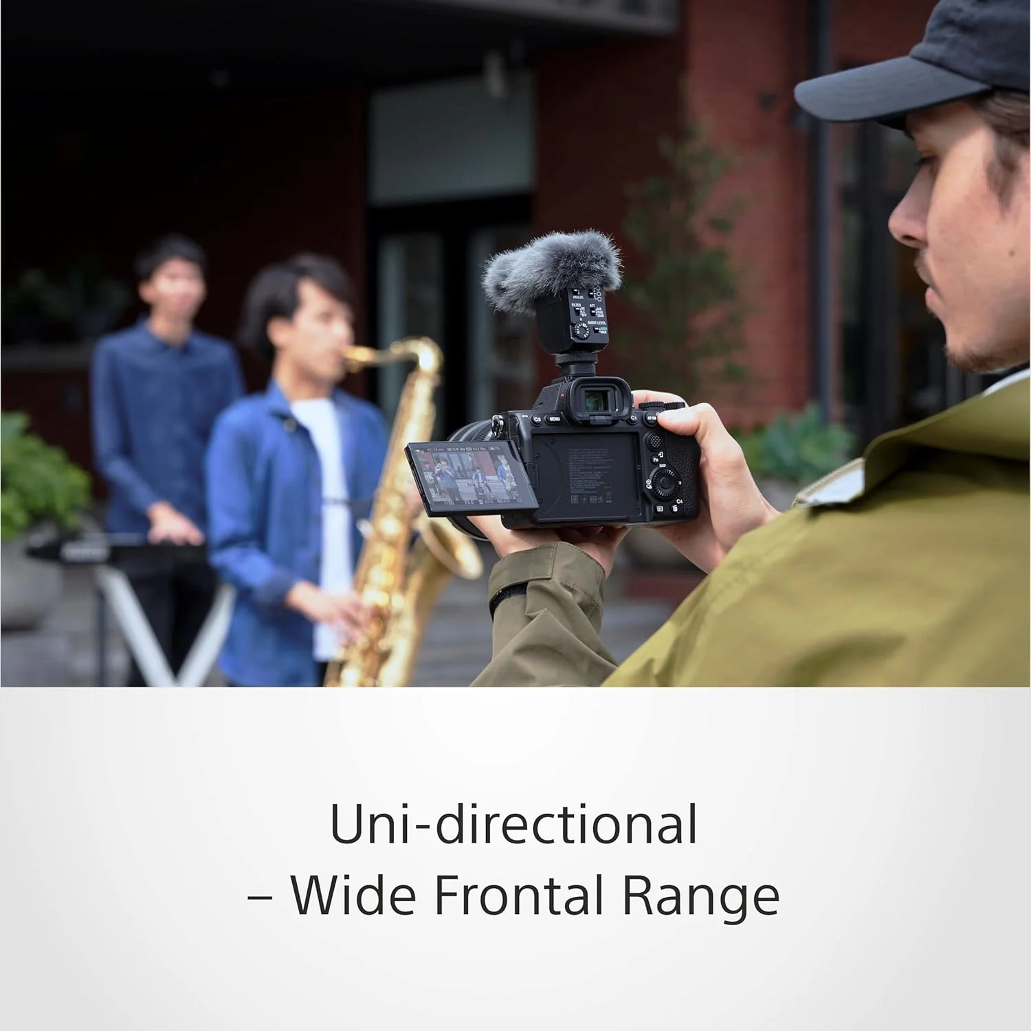 میکروفون شات گان سونی ECM-B10 (کوچک، بی سیم، بدون نیاز به باتری)