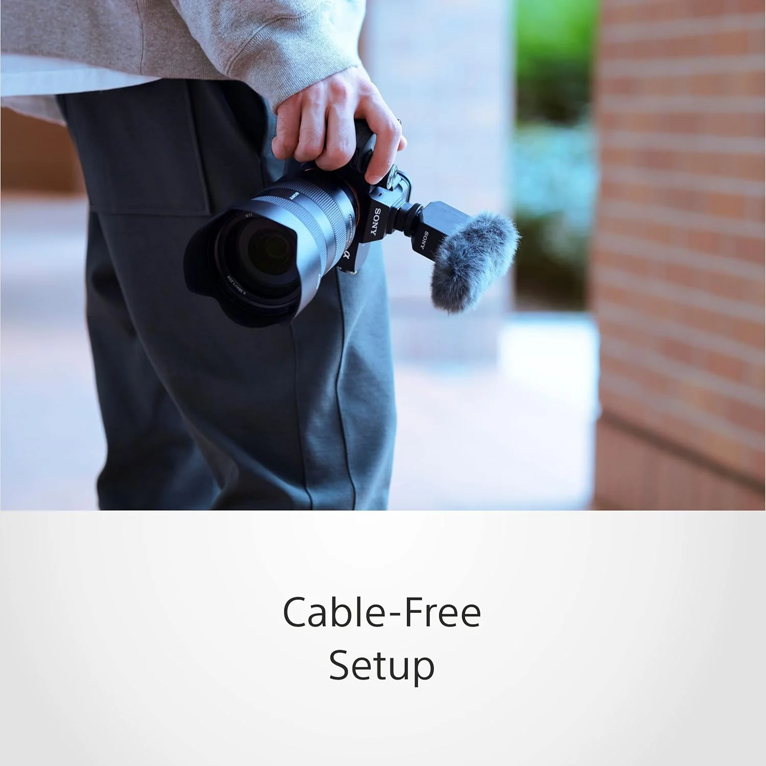 میکروفون شات گان سونی ECM-B10 (کوچک، بی سیم، بدون نیاز به باتری)