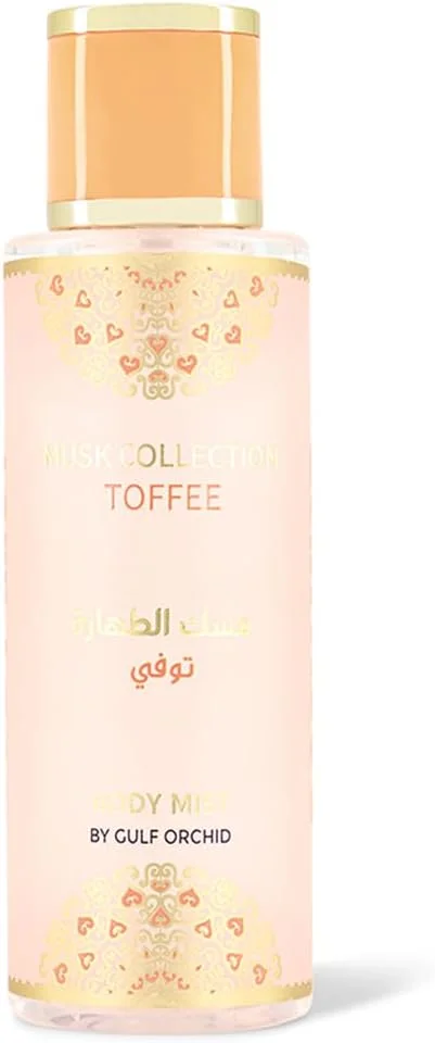 بادی میست ماندگار مردانه و زنانه گلف ارکید مدل Musk Al Tahara Toffee Musk Collection حجم 250 میلی لیتر