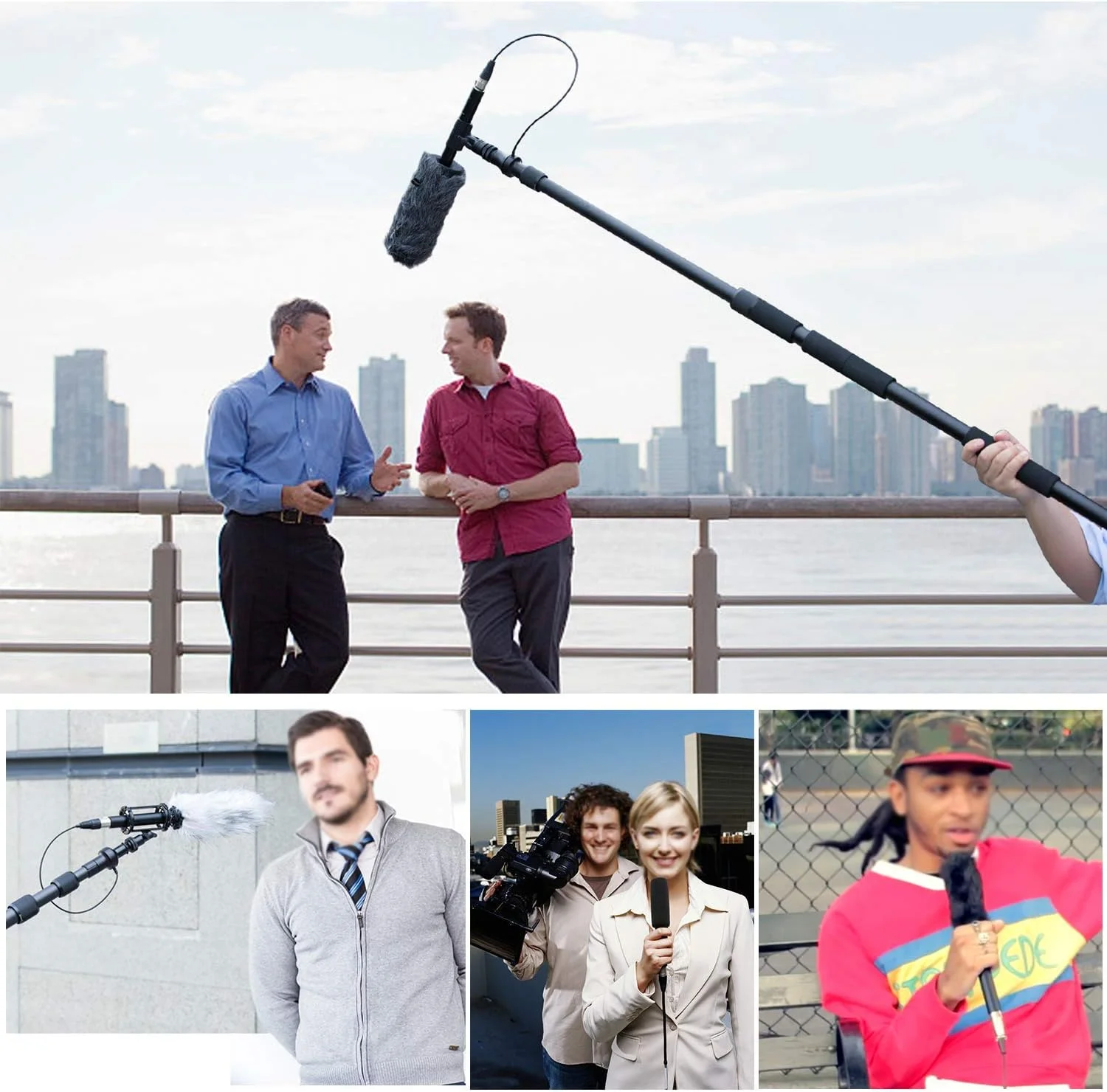 بوم میکروفون (100-250 سانتی متر) مدل BOYA BY-PB25 با جنس فیبر کربن، دارای 3 بخش تلسکوپی و کابل XLR داخلی برای میکروفون های شات گان، مناسب برای مصاحبه، استودیو و فیلم بوم میکروفون (100-250 سانتی متر) مدل BOYA BY-PB25 با جنس فیبر کربن، دارای 3 بخش تلسکوپی و کابل XLR داخلی برای میکروفون های شات گان، مناسب برای مصاحبه، استودیو و فیلم