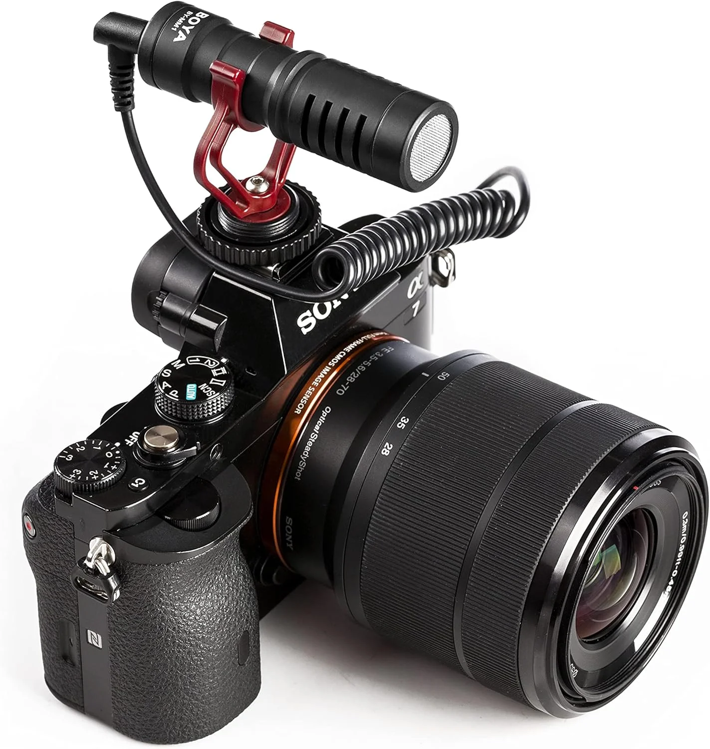 میکروفون شات گان کاردیود یونیورسال بویا مدل BY-MM1 برای گوشی های هوشمند، تبلت و کامپیوتر به همراه گیره موبایل، بادگیر و لرزه گیر - مشکی میکروفون شات گان کاردیود یونیورسال بویا مدل BY-MM1 برای گوشی های هوشمند، تبلت و کامپیوتر به همراه گیره موبایل، بادگیر و لرزه گیر - مشکی