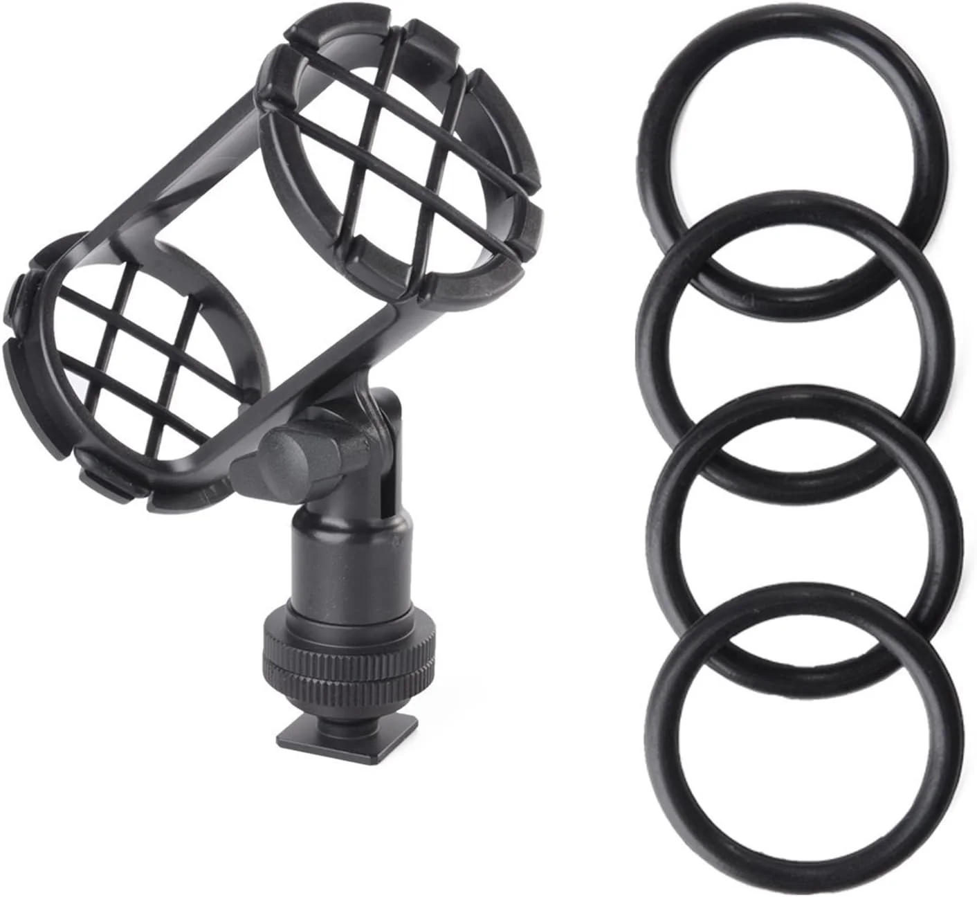 لرزه گیر میکروفون دوربین BOYA BY-C04 با کفشک سرد دوربین سازگار با AKG D230 Senheisser ME66 Rode NTG-2 NTG-1 Audio-Technica AT-875R میکروفون شاتگان لرزه گیر میکروفون دوربین BOYA BY-C04 با کفشک سرد دوربین سازگار با AKG D230 Senheisser ME66 Rode NTG-2 NTG-1 Audio-Technica AT-875R میکروفون شاتگان