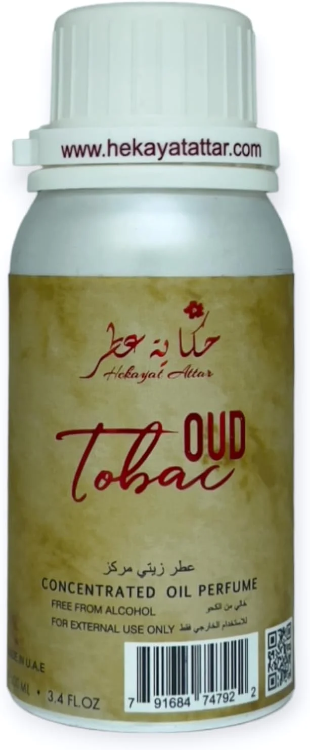 روغن عطر غلیظ حکایت عطر عود تنباکو 100 میلی لیتر | مجموعه میراث از حکایت عطر روغن عطر غلیظ حکایت عطر عود تنباکو 100 میلی لیتر | مجموعه میراث از حکایت عطر