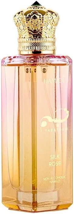 ادو پرفیوم زنانه/مردانه حمیدی تبسم رز ابریشمی - 50 میلی لیتر، عطری شرقی غیر الکلی (یونیسکس) ادو پرفیوم زنانه/مردانه حمیدی تبسم رز ابریشمی - 50 میلی لیتر، عطری شرقی غیر الکلی (یونیسکس)