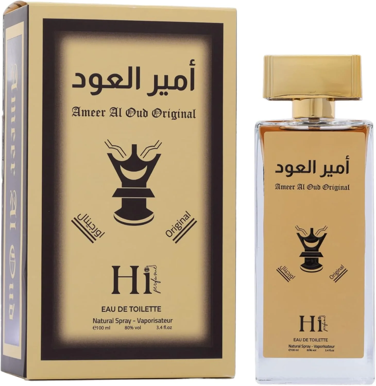 ادکلن زنانه و مردانه Hi Perfume Ameer Aloud حجم 100 میلی لیتر