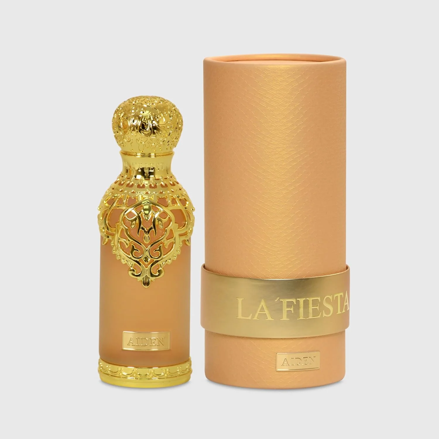 ادو پرفیوم 150 میلی لیتری LAFIESTA AIDEN | عطر ماندگار унисекс | یوزو تازه، بنفشه و اسطوخودوس با عنبر قرمز، چوب صندل و تونکا