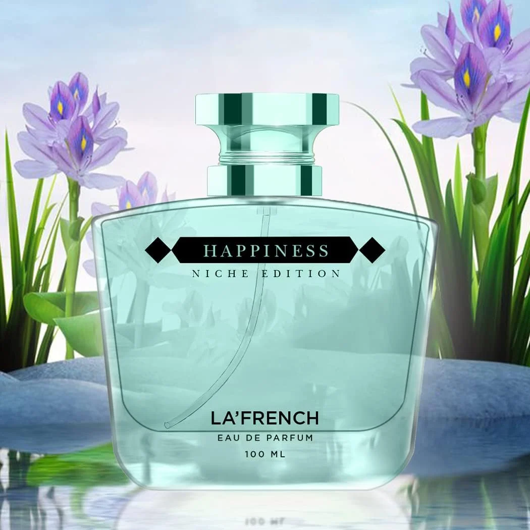 عطر لا فرنچ هپینس مردانه و زنانه 100 میلی لیتر | ادو پرفیوم اینتنس | عطر یونیسکس | عطر لوکس ماندگار با کیفیت عالی | هدیه ای ایده آل برای مردان و زنان