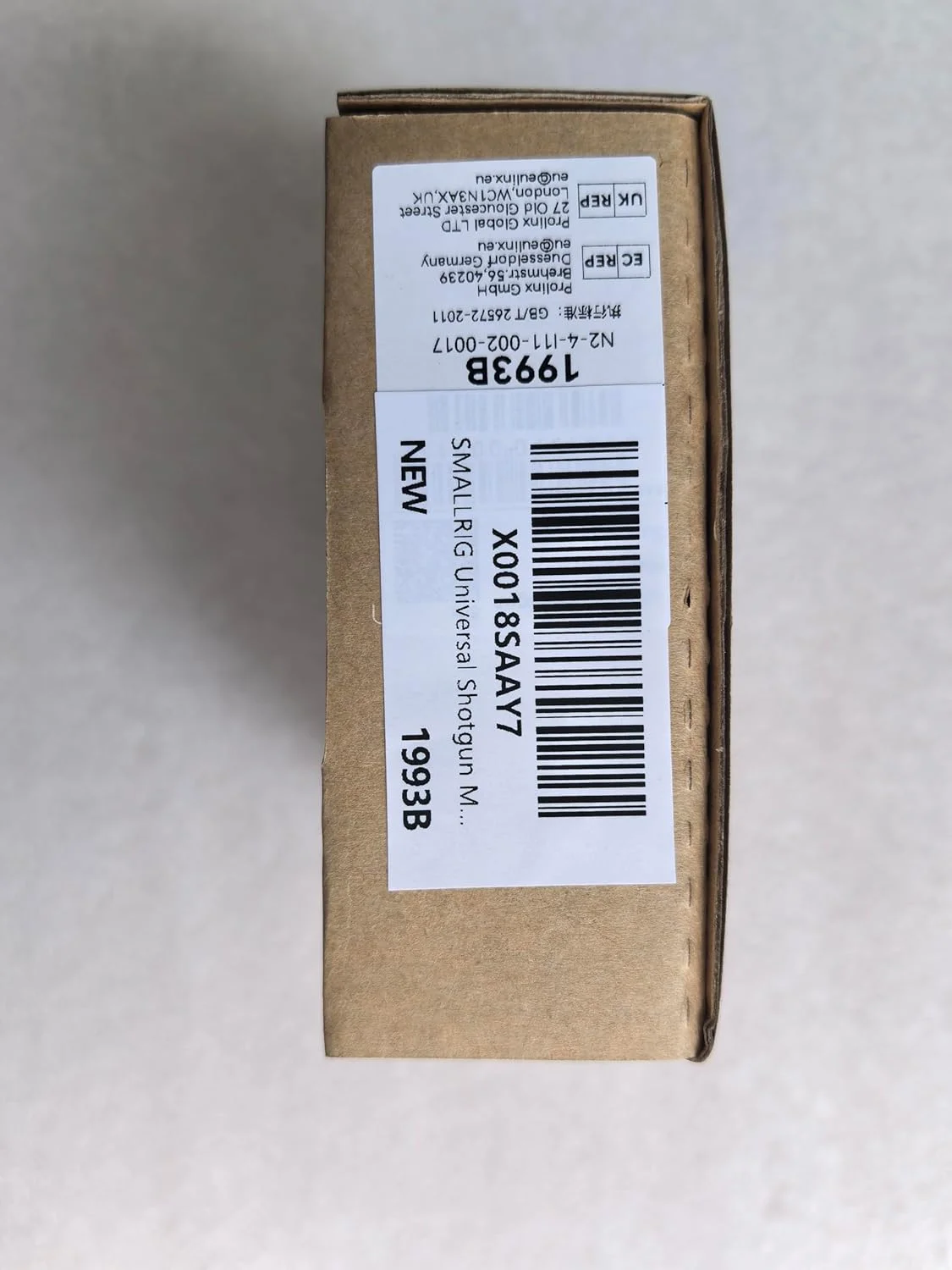 نگهدارنده میکروفون شاتگان یونیورسال SmallRig برای قطر 19-25 میلی‌متر با ژل سیلیکا الاستیک، ضد ضربه و جذب نویز 1993