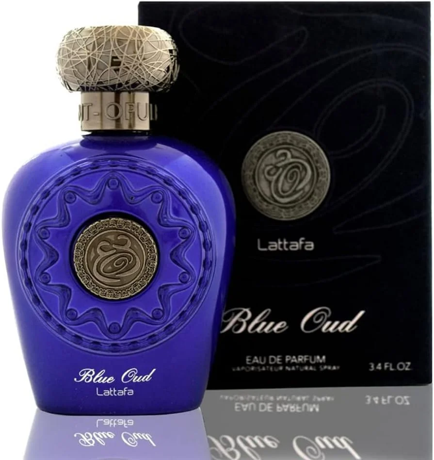 عطر لطافه آپولنت عود EDP-100ML/3.4Oz | شیرین-ادویه ای، چوبی، چرم، گلی، مشک، عنبر و نعناع هندی (عود آبی)