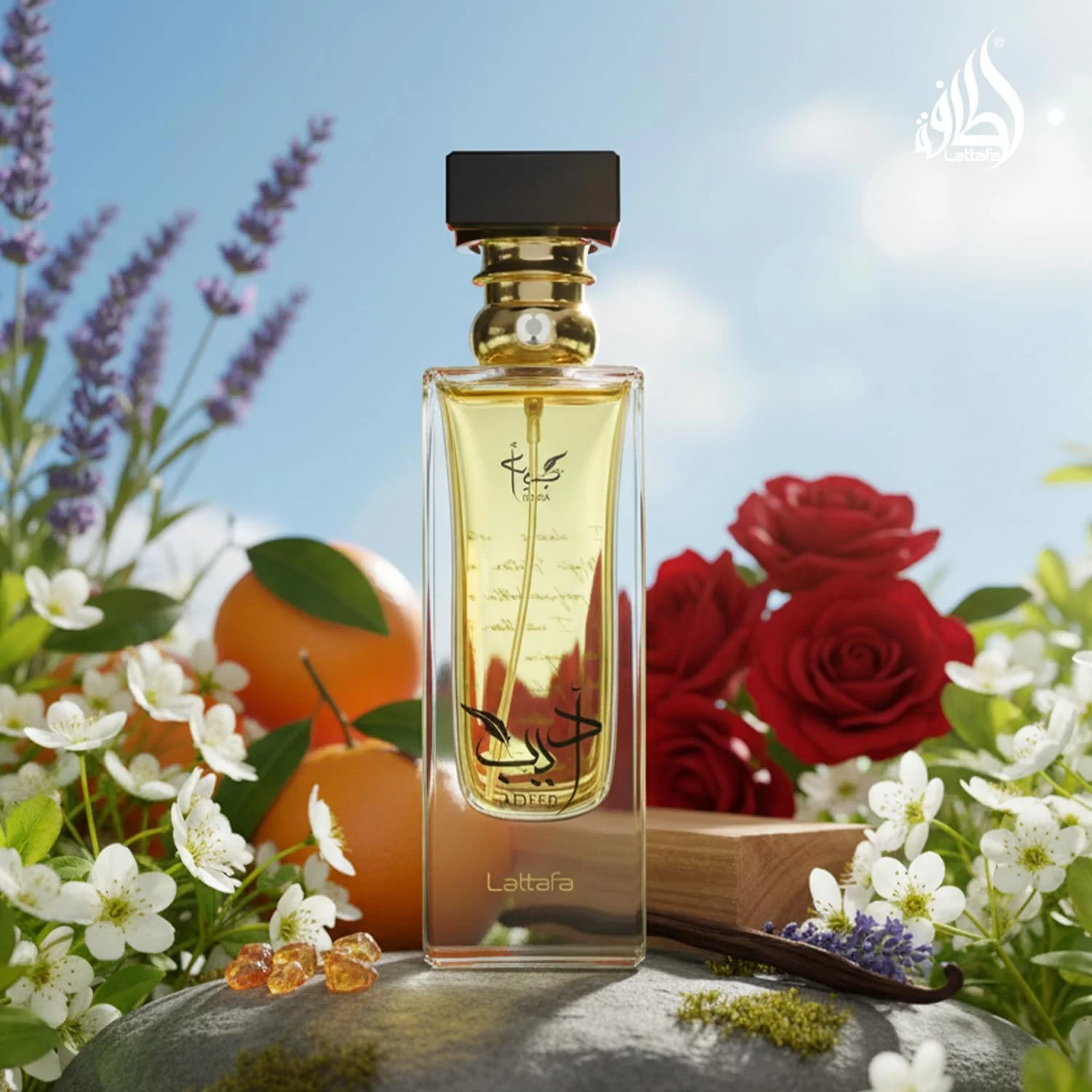 ادکلن ماندگار لطافه ادیب مردانه و زنانه ادو پرفیوم 100 میلی لیتر ادکلن ماندگار لطافه ادیب مردانه و زنانه ادو پرفیوم 100 میلی لیتر