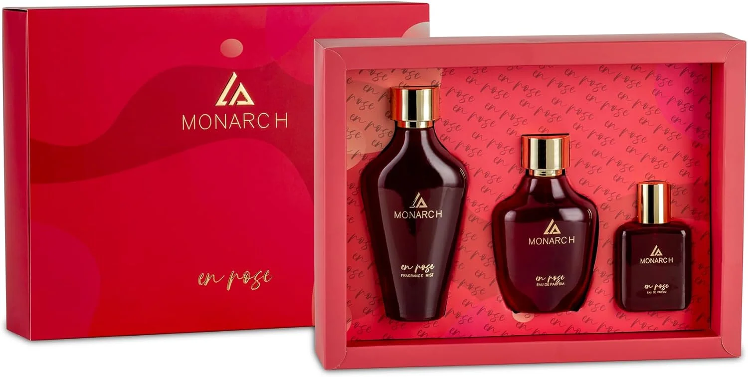 ست ادو پرفیوم زنانه لا مونارک اِن رز 100 میلی لیتر ست ادو پرفیوم زنانه لا مونارک اِن رز 100 میلی لیتر