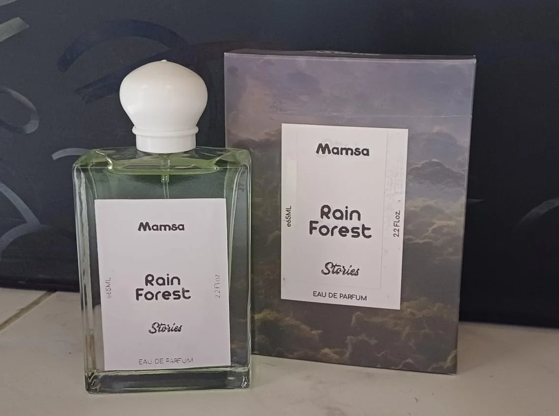 ادو پرفیوم زنانه مامسا مدل Rain Forest حجم 65 میل