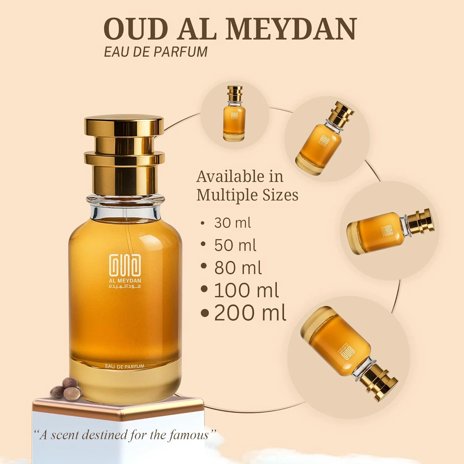 عطر روغنی عود المیدان زنانه و مردانه - الهام گرفته از NonaToppia - عطر روغنی بدون الکل با رایحه رام، موز و دانه تونکا - ماندگاری طولانی، لذیذ و خاص (200 میلی لیتر)