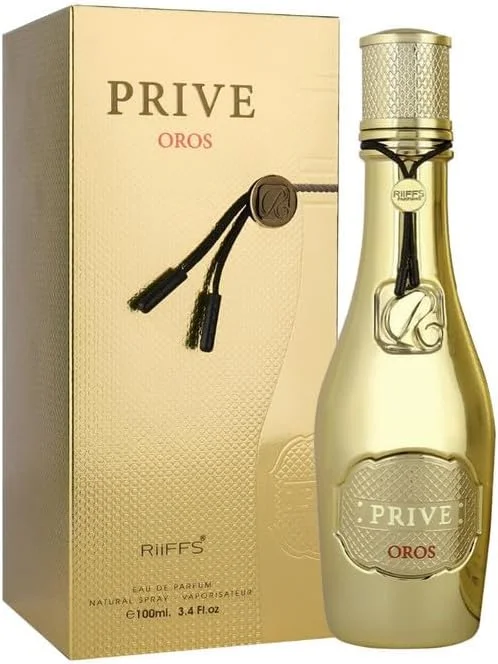 عطر زنانه RiiFFS Prive Oros | ادو پرفیوم ماندگار | رایحه لوکس گلی گورمند | عطر مناسب برای هر مناسبت، 100 میلی لیتر
