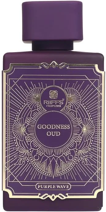 عطر مردانه و زنانه RiiFFS Goodness Oud Purple Wave | ادو پرفیوم ماندگار | عطر لوکس یونیسکس با رایحه تمشک، زعفران، چرم و وانیل - مناسب برای هدیه، 100 میلی لیتر عطر مردانه و زنانه RiiFFS Goodness Oud Purple Wave | ادو پرفیوم ماندگار | عطر لوکس یونیسکس با رایحه تمشک، زعفران، چرم و وانیل - مناسب برای هدیه، 100 میلی لیتر