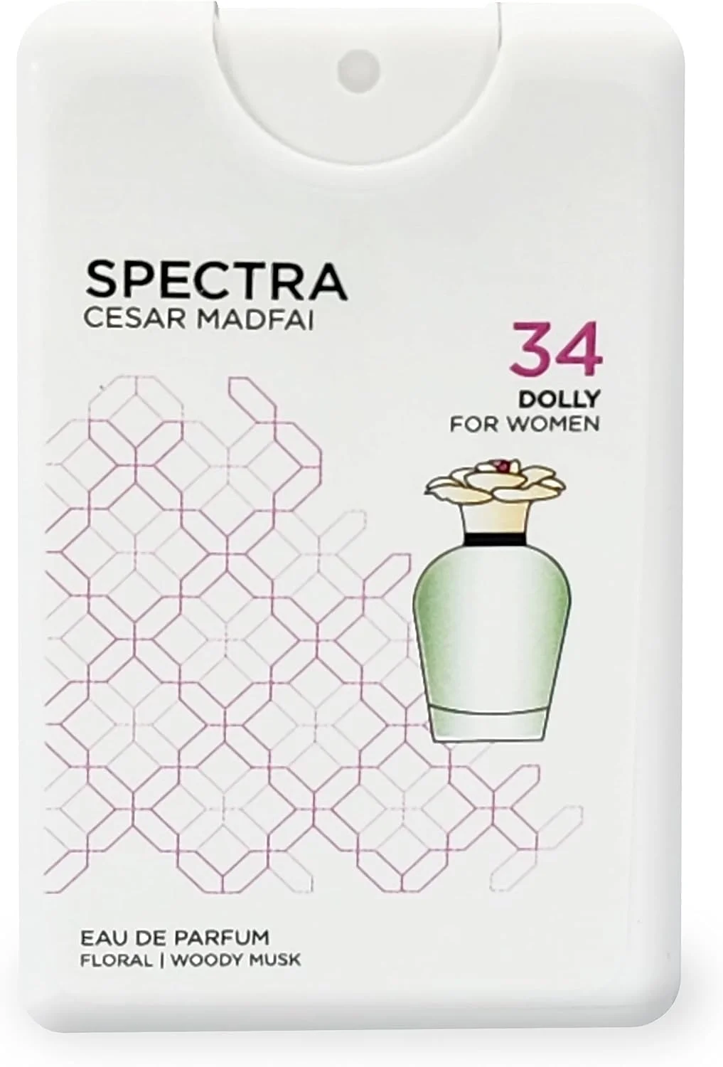 عطر جیبی زنانه اسپکترا پاکت 034 دالی - 18 میلی لیتر