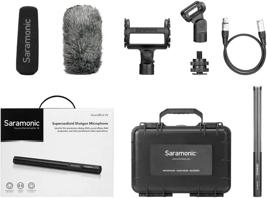 میکروفون شاتگان سارامونیک SoundBird V6