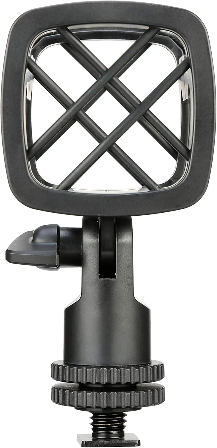 لرزهگیر میکروفون شاتگان حرفهای یونیورسال سارامونیک با قطر 15 تا 31 میلیمتر، دارای مانت کفشک سرد، گزینههای نصب 1/4 اینچ، 3/8 اینچ و 5/8 اینچ (Sr-Smc10) لرزهگیر میکروفون شاتگان حرفهای یونیورسال سارامونیک با قطر 15 تا 31 میلیمتر، دارای مانت کفشک سرد، گزینههای نصب 1/4 اینچ، 3/8 اینچ و 5/8 اینچ (Sr-Smc10)