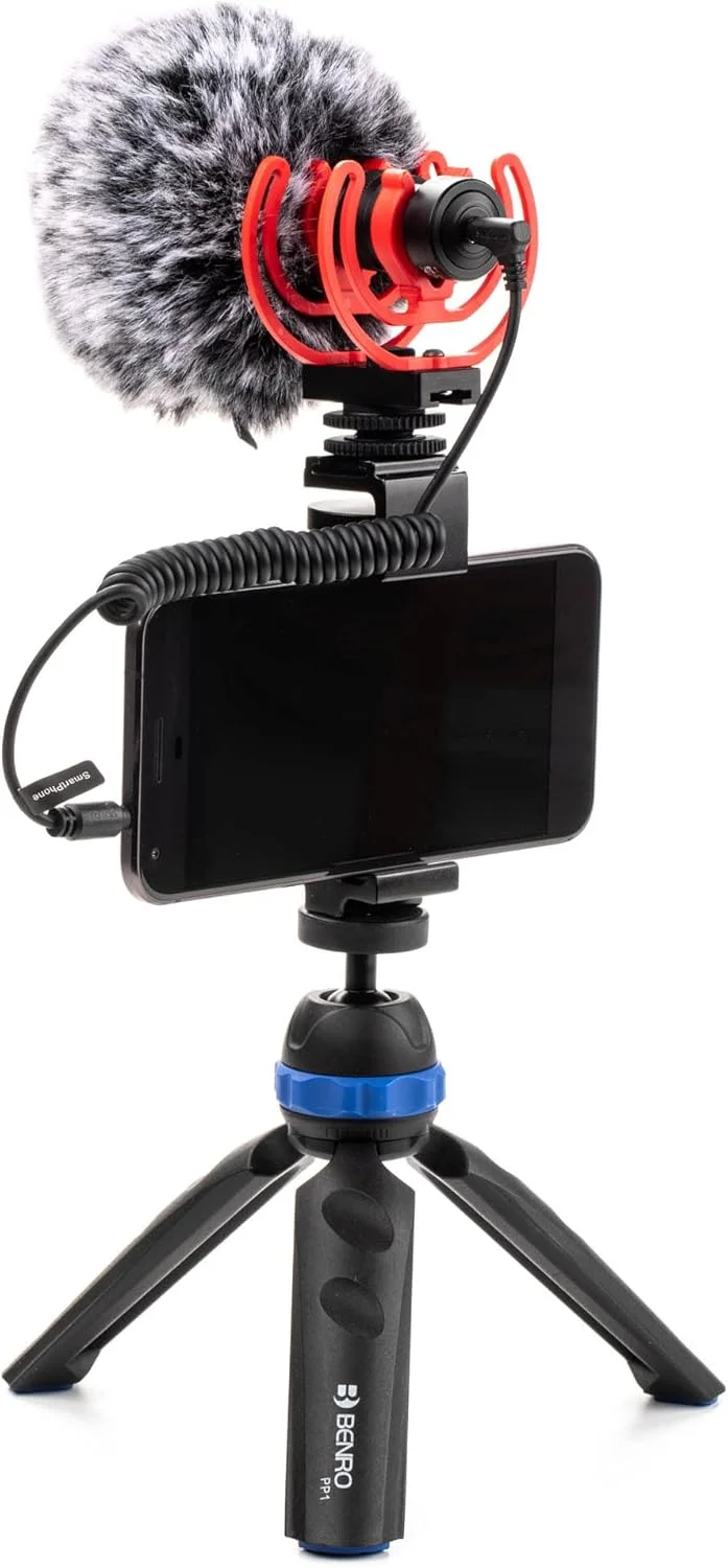 میکروفون شات گان روی دوربینی سارامونیک Vmic Mini II برای دوربین ها، دستگاه های موبایل و غیره با لرزه گیر Rycote، بادگیر داخلی، بادگیر خزدار، کیف، کابل های TRS و TRRS و موارد دیگر (VMICMINI2) میکروفون شات گان روی دوربینی سارامونیک Vmic Mini II برای دوربین ها، دستگاه های موبایل و غیره با لرزه گیر Rycote، بادگیر داخلی، بادگیر خزدار، کیف، کابل های TRS و TRRS و موارد دیگر (VMICMINI2)