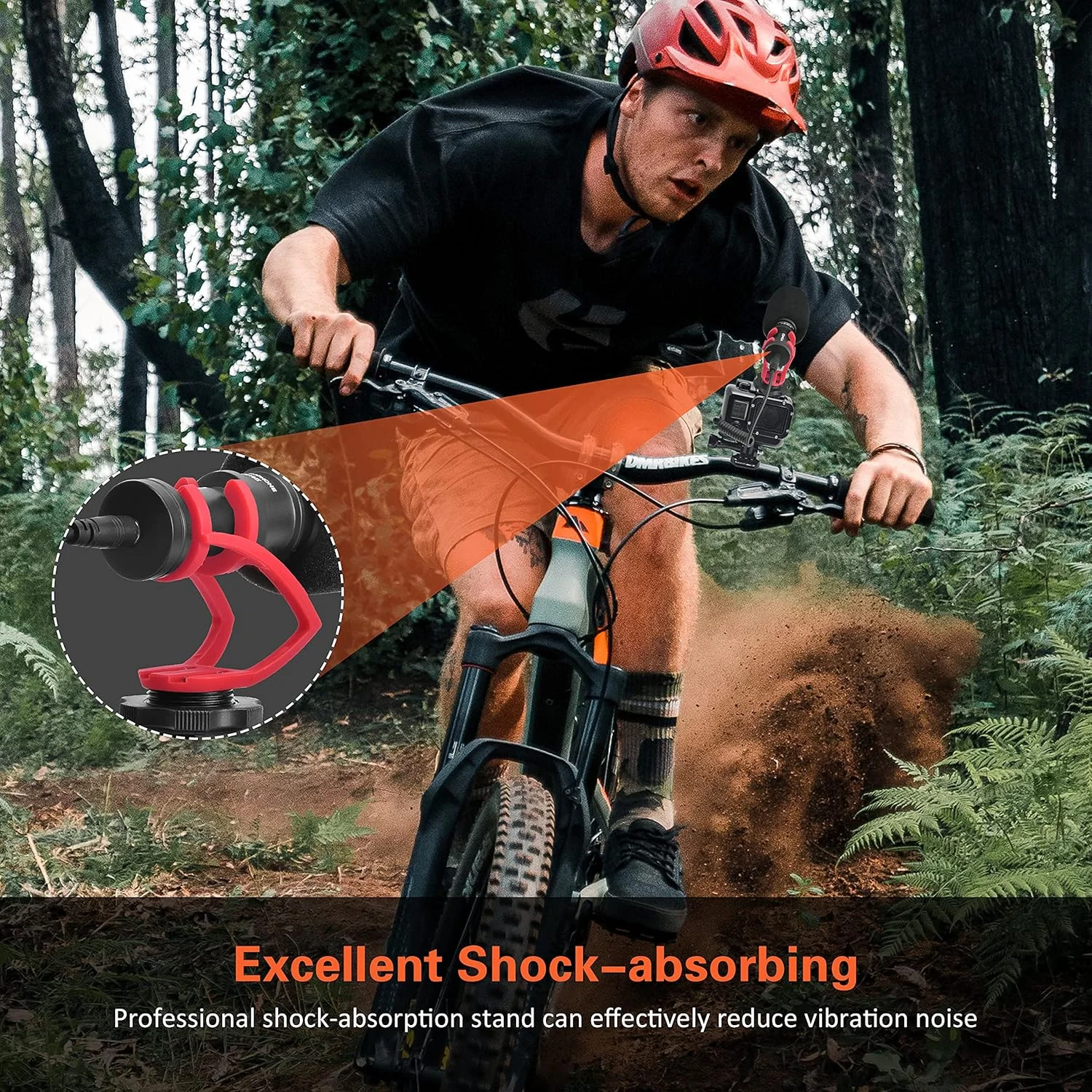 میکروفون دوربین COMICA مدل CVM-VM10II، میکروفون شاتگان ویدیویی با پایه ضد لرزش و بادگیر، میکروفون ضبط دوربین فیلمبرداری برای دوربین های DSLR کانن/نیکون/سونی/پاناسونیک و تلفن هوشمند برای یوتیوب/ولاگ (قرمز) میکروفون دوربین COMICA مدل CVM-VM10II، میکروفون شاتگان ویدیویی با پایه ضد لرزش و بادگیر، میکروفون ضبط دوربین فیلمبرداری برای دوربین های DSLR کانن/نیکون/سونی/پاناسونیک و تلفن هوشمند برای یوتیوب/ولاگ (قرمز)