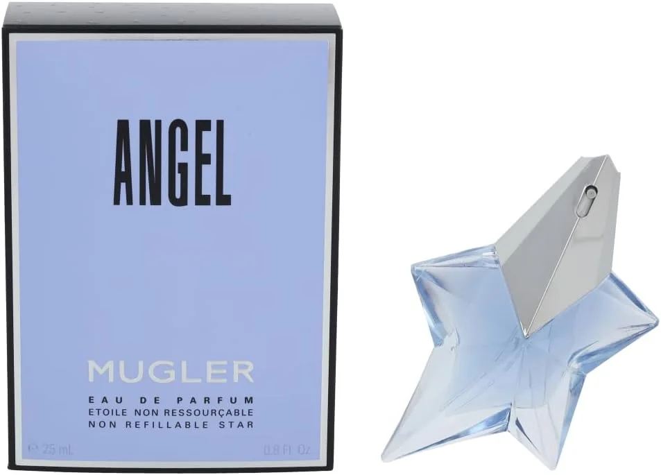 Thierry Mugler Angel - عطر زنانه، اسپری ادو پرفیوم 25 میلی لیتر قابل شارژ