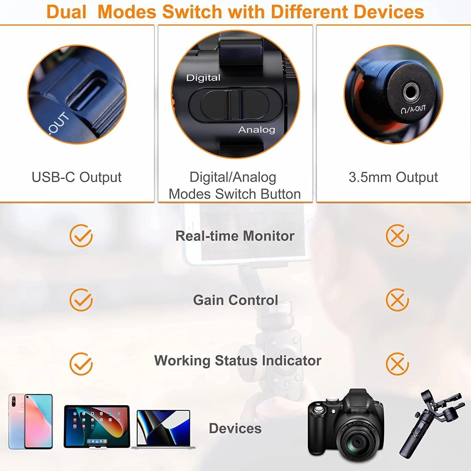 میکروفون ویدیویی یونیورسال COMICA VM10 PRO - دارای گین قابل تنظیم، خروجی دیجیتال USB C، مانیتورینگ - میکروفون شاتگان برای دوربین، گوشی هوشمند، تبلت، کامپیوتر - ایده آل برای ولاگ، پخش زنده و ضبط میکروفون ویدیویی یونیورسال COMICA VM10 PRO - دارای گین قابل تنظیم، خروجی دیجیتال USB C، مانیتورینگ - میکروفون شاتگان برای دوربین، گوشی هوشمند، تبلت، کامپیوتر - ایده آل برای ولاگ، پخش زنده و ضبط