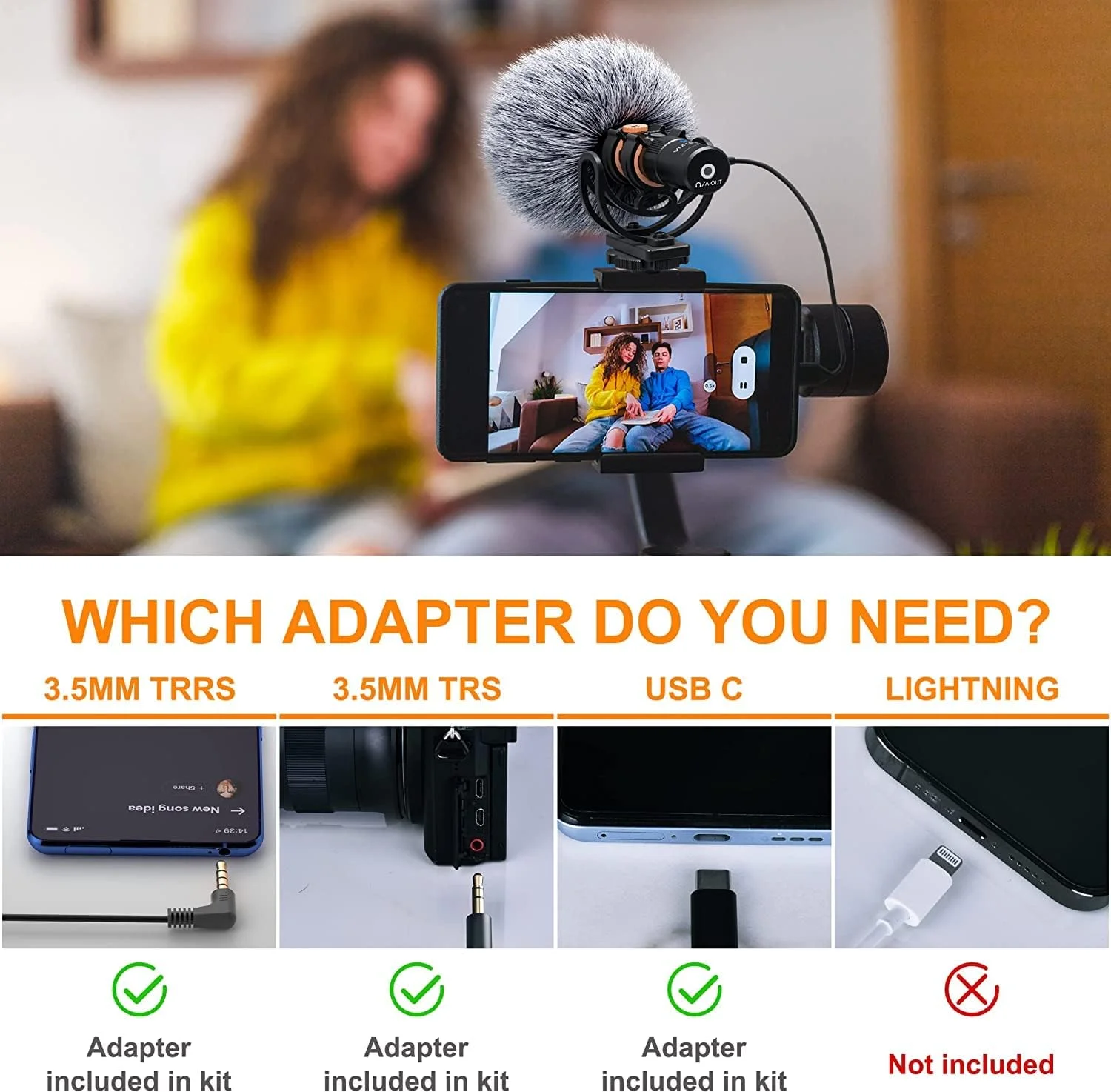 میکروفون ویدیویی یونیورسال COMICA VM10 PRO - دارای گین قابل تنظیم، خروجی دیجیتال USB C، مانیتورینگ - میکروفون شاتگان برای دوربین، گوشی هوشمند، تبلت، کامپیوتر - ایده آل برای ولاگ، پخش زنده و ضبط میکروفون ویدیویی یونیورسال COMICA VM10 PRO - دارای گین قابل تنظیم، خروجی دیجیتال USB C، مانیتورینگ - میکروفون شاتگان برای دوربین، گوشی هوشمند، تبلت، کامپیوتر - ایده آل برای ولاگ، پخش زنده و ضبط
