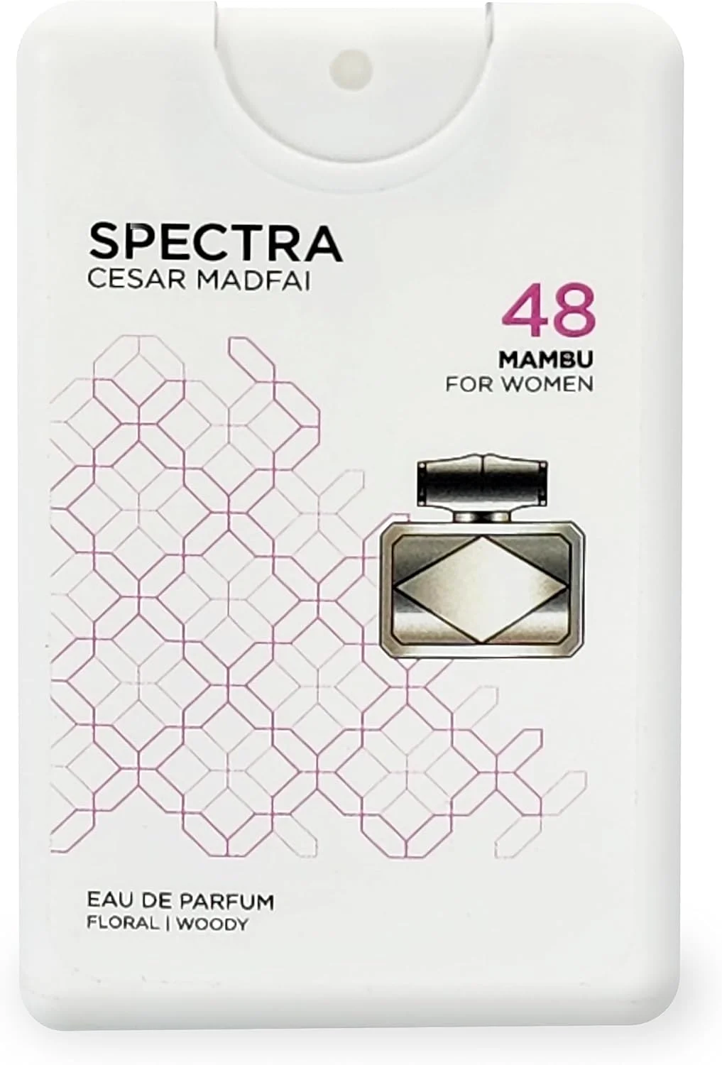 عطر جیبی زنانه اسپکترا پاکت 048 مامبو - 18 میلی لیتر