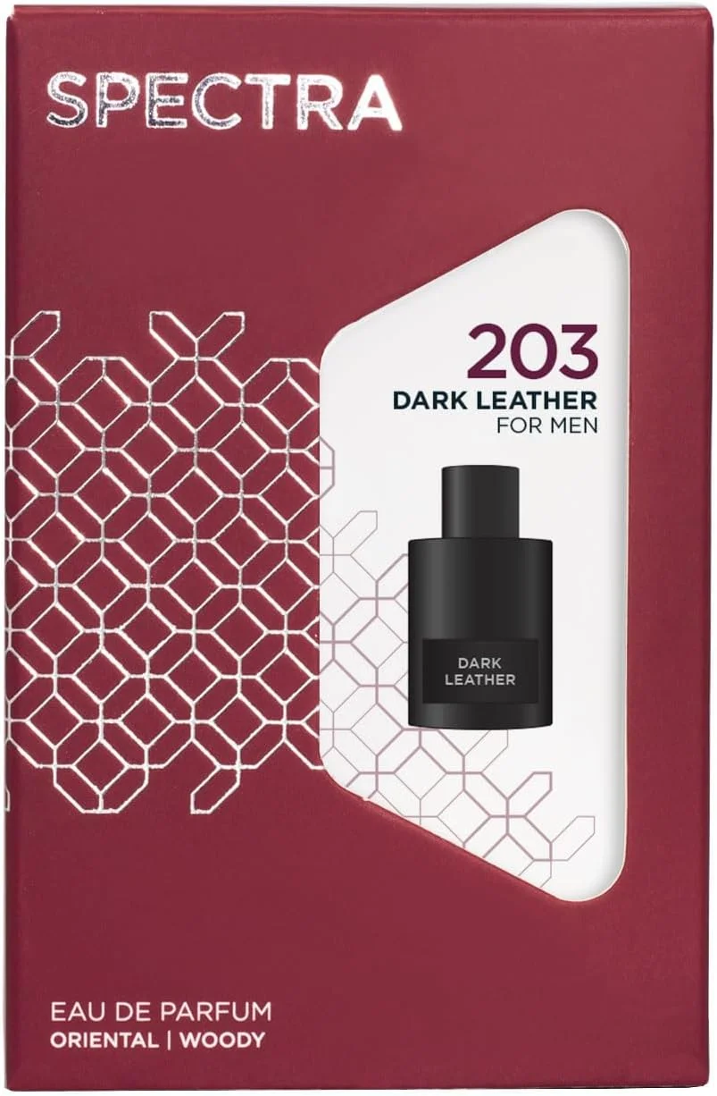 عطر جیبی اسپکترا 203 چرم تیره EDP унисекс - 18 میلی لیتر عطر جیبی اسپکترا 203 چرم تیره EDP унисекс - 18 میلی لیتر