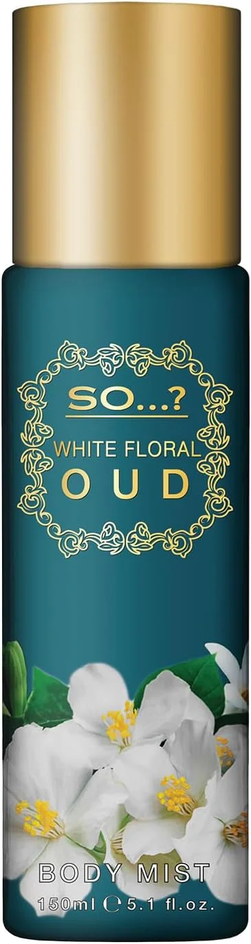 اسپری خوشبو کننده بدن زنانه سو وایت مدل Floral Oud حجم 150 میلی لیتر