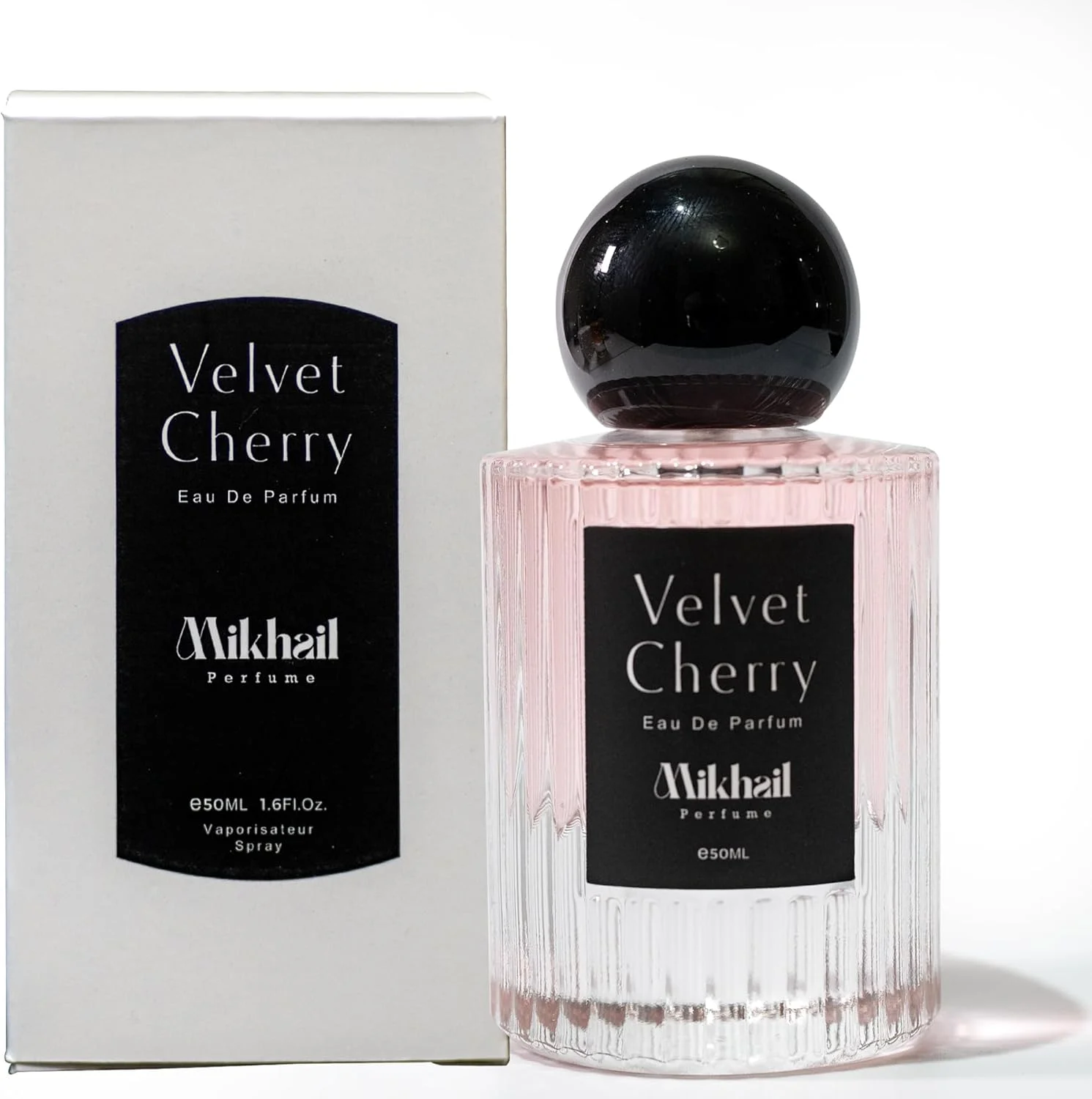 ادو پرفیوم زنانه Velvet Cherry - عطر نیش ماندگار با رایحه گیلاس سیاه، بادام، رز و دانه تونکا - رایحه گرم میوه ای گلی - عطر لوکس - 50 میلی لیتر
