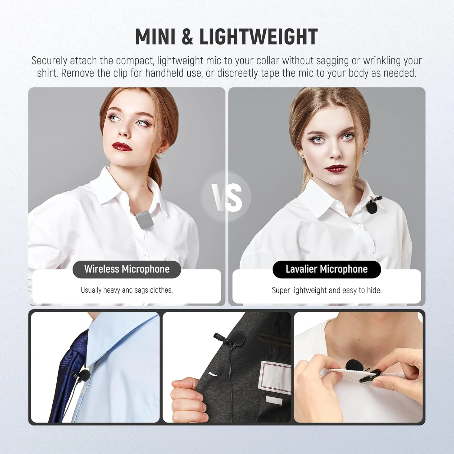 میکروفون یقه ای USB نیوئر، میکروفون لاوالیر گیره ای مینی همه جهته Plug & Play با جک هدفون مانیتورینگ 3.5 میلی متری برای USB 2.0 مک ویندوز PC لپ تاپ کامپیوتر یوتیوب اسکایپ پادکست بازی، LM2 میکروفون یقه ای USB نیوئر، میکروفون لاوالیر گیره ای مینی همه جهته Plug & Play با جک هدفون مانیتورینگ 3.5 میلی متری برای USB 2.0 مک ویندوز PC لپ تاپ کامپیوتر یوتیوب اسکایپ پادکست بازی، LM2