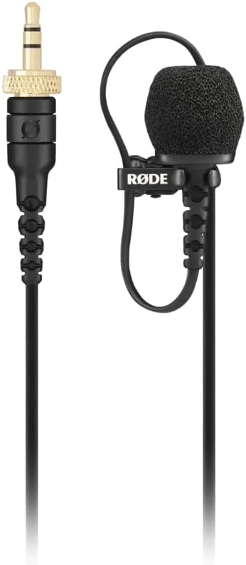 میکروفون یقه‌ای ممتاز RØDE Lavalier II با نمای بسیار کم برای پخش، فیلمسازی، تولید محتوا، ضبط صدا در محل و استودیو