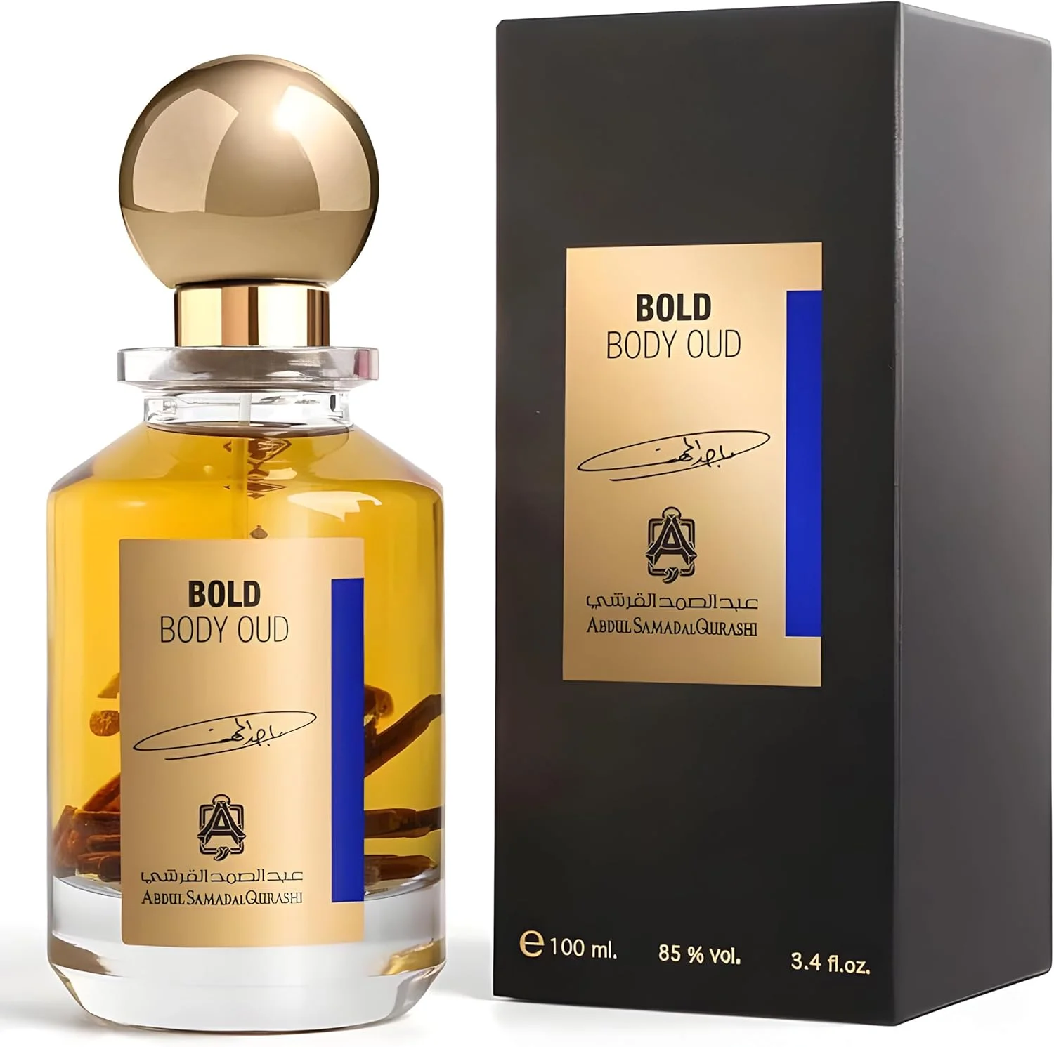 ادکلن عبدالصمد القرشی Bold Body Oud EDP 100ml ماندگاری بالا برای مردان - عطر برای زنان - رایحه унисекс