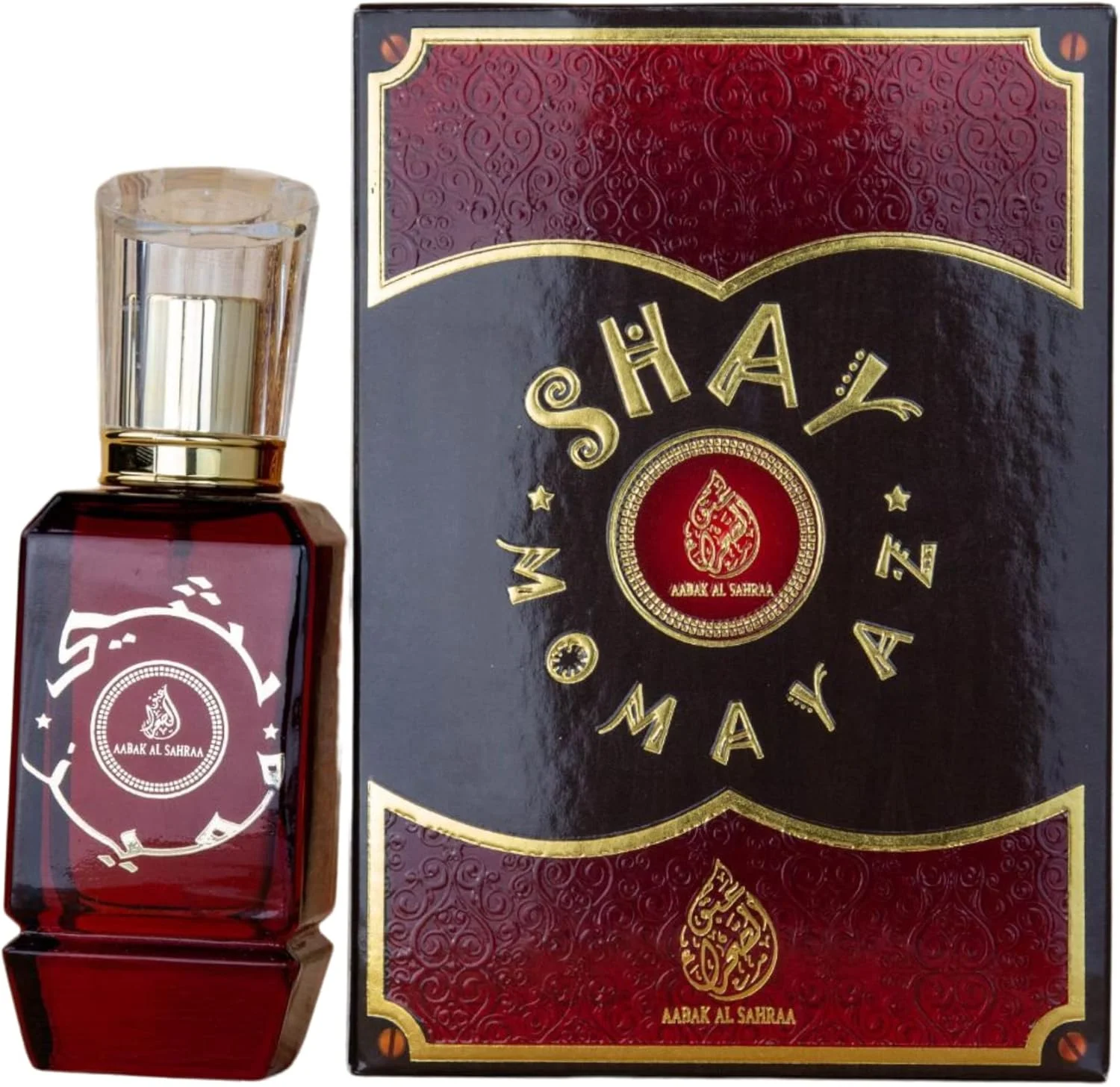 عطر унисекс عربی Abak Al Sahra Shay Momayaz - رایحه گل طائف، عود سفید و مشک - رایحه چوبی ماندگار عربی برای مردان و زنان 85 میلی لیتر