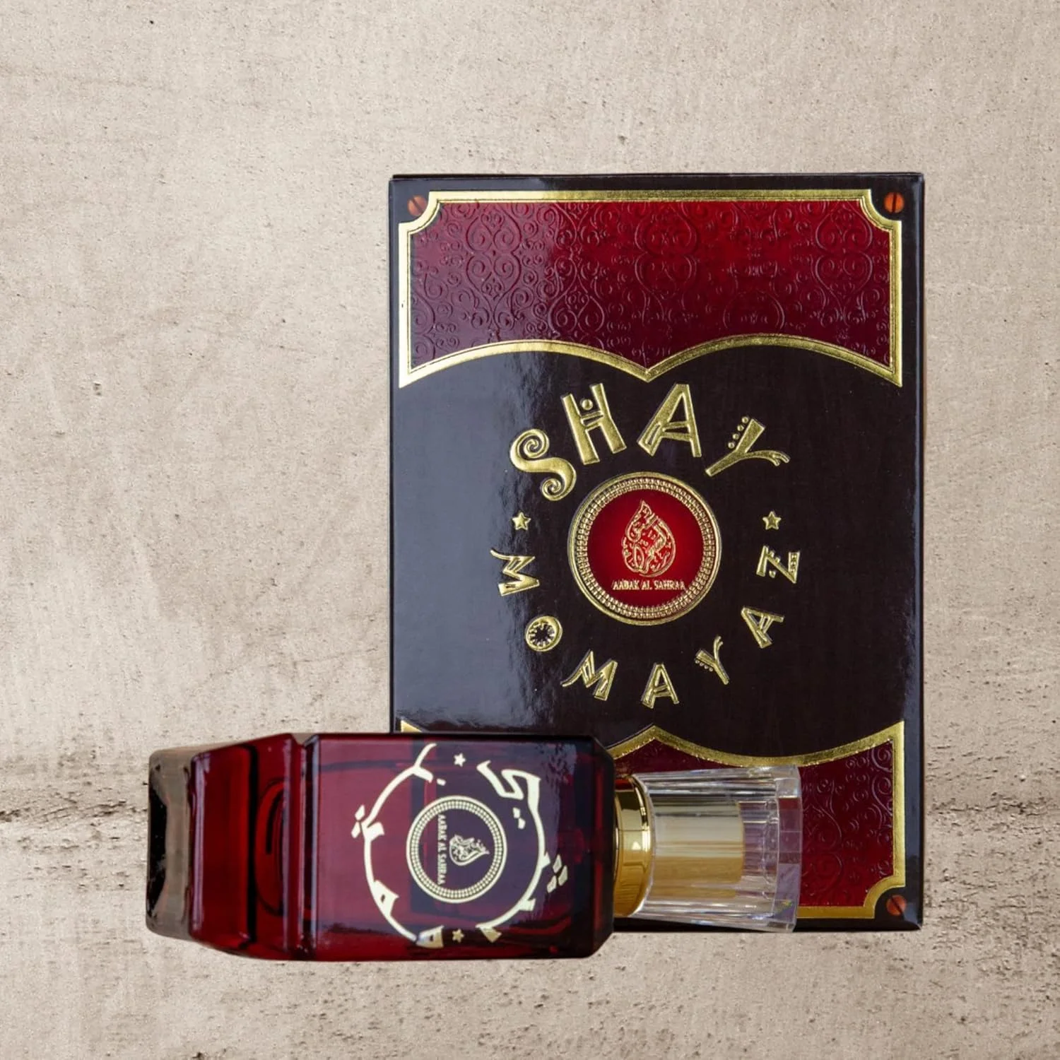 عطر унисекс عربی Abak Al Sahra Shay Momayaz - رایحه گل طائف، عود سفید و مشک - رایحه چوبی ماندگار عربی برای مردان و زنان 85 میلی لیتر