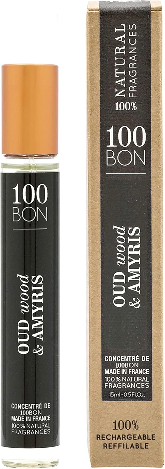 عطر کنسانتره унисекс 100 BON با رایحه چوب و آمیریس، 15 میلی لیتر