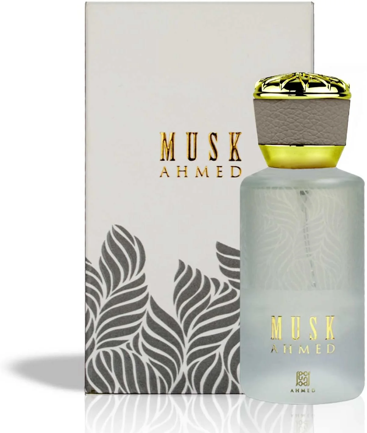 عطر احمد مشک ادو پرفیوم 50 میلی لیتر، رایحه ای حسی برای زنان و مردان با مشک شرقی، مرکبات گلی، رز و یاس از المغربی عربین عود و پرفیومز دبی