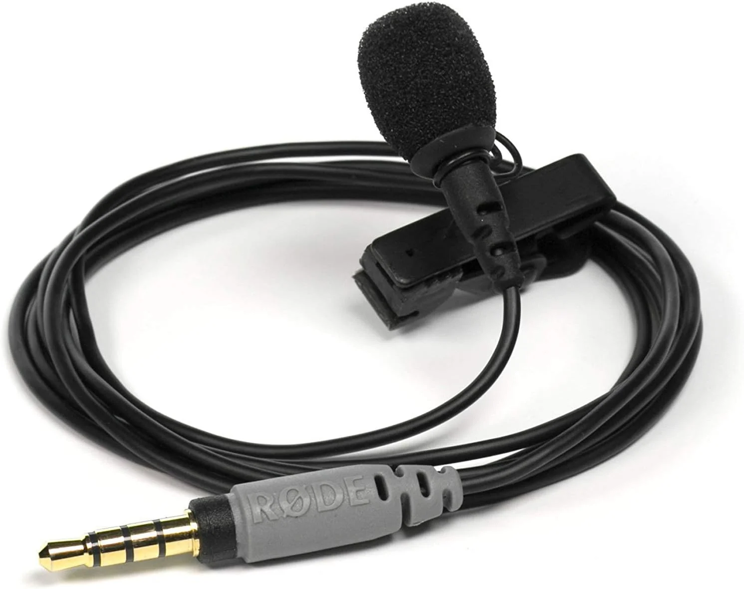 میکروفون یقه‌ای هوشمند RØDE SmartLav+ (بازسازی شده) با کانکتور TRRS برای پخش، فیلمسازی، تولید محتوا، ضبط صدا در مکان و استودیو