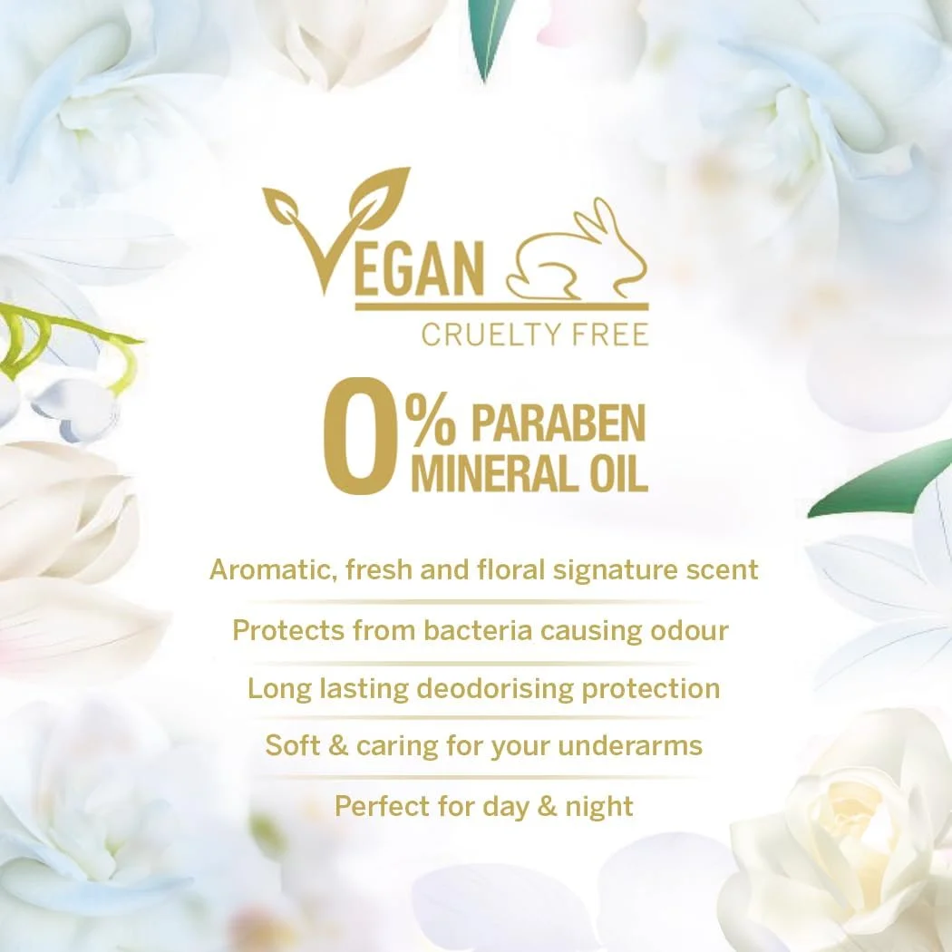 اسپری بدن زنانه یاردلی لندن مدل English Daisy - 200 میلی لیتر، رایحه ای ظریف، شبنم دار، با طراوت، گل های سبز، چوب صندل و مشک، ماندگاری طولانی و محافظت در برابر بو