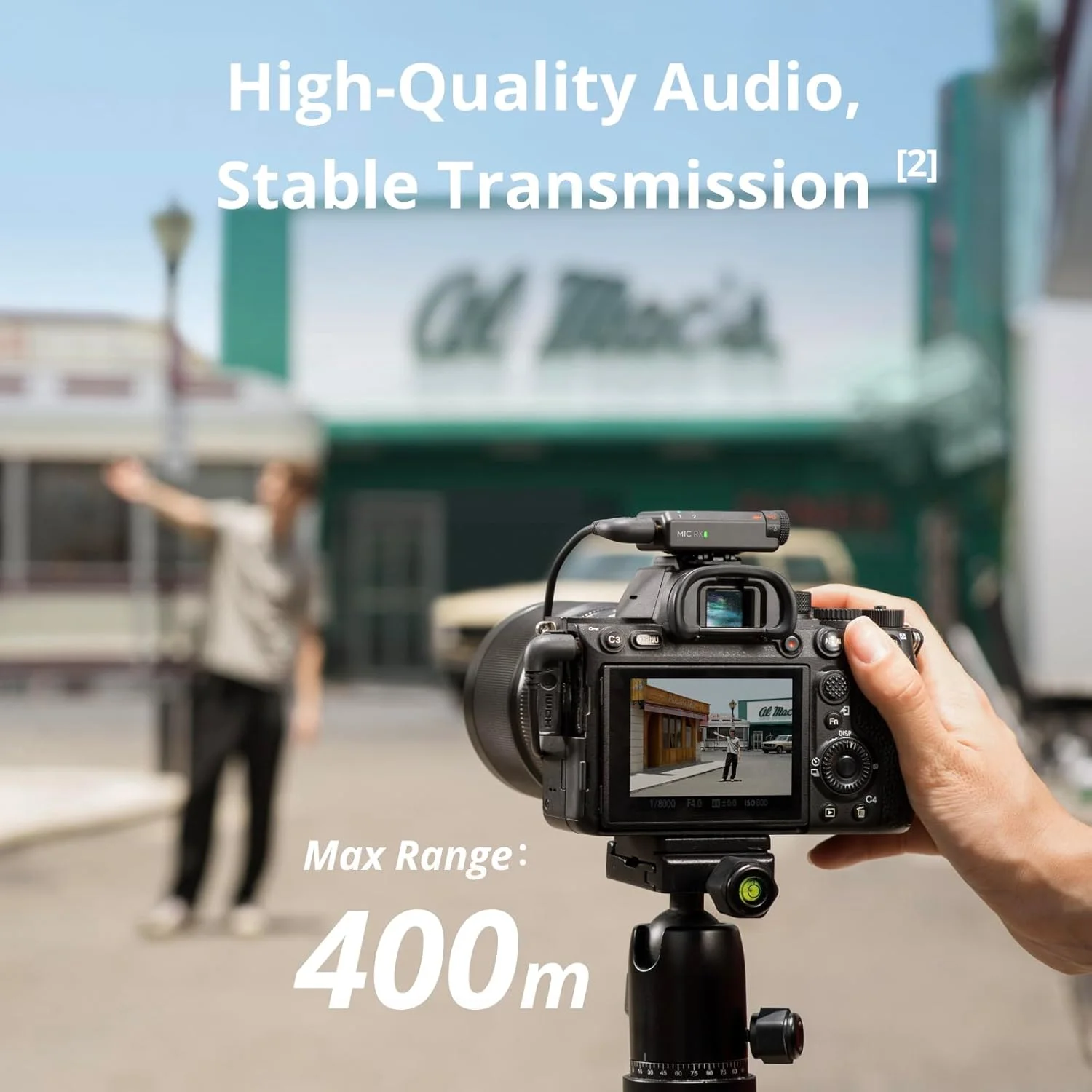 میکروفون DJI Mic Mini (2 TX + 1 RX)، صدای غنی از جزئیات، میکروفون یقه ای بی سیم برای دوربین/اندروید، ولاگ دو نفره، تولید تیمی میکروفون DJI Mic Mini (2 TX + 1 RX)، صدای غنی از جزئیات، میکروفون یقه ای بی سیم برای دوربین/اندروید، ولاگ دو نفره، تولید تیمی