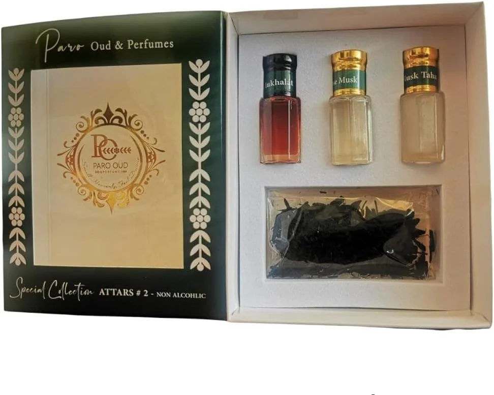 مجموعه عطر عطار 2 I هدیه عطار I عطر زمستانی I مجموعه پاییز/زمستان I عطر فصلی I عطرهای عروسی I روغن عطر بدون الکل برای مردان و زنان I عطر خالص I رایحه ماندگار